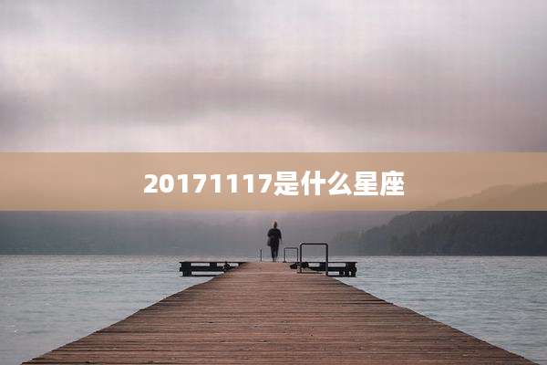 20171117是什么星座
