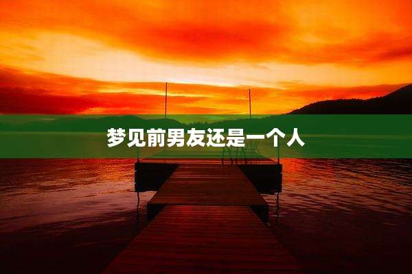 梦见前男友还是一个人