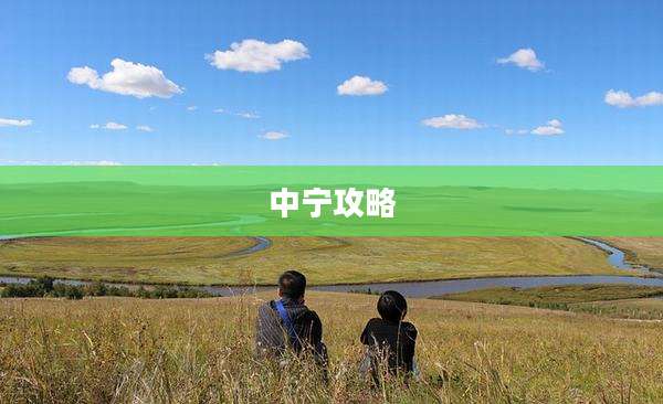 中宁攻略