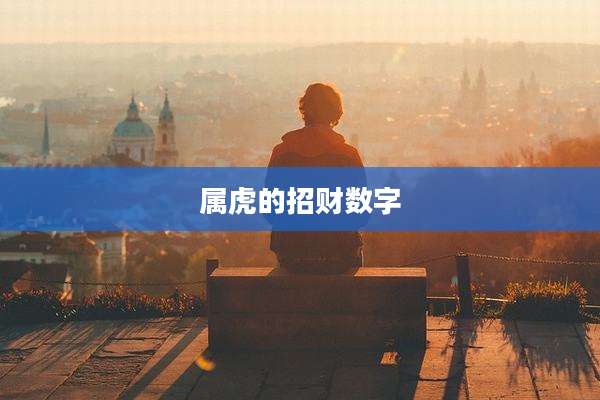 属虎的招财数字