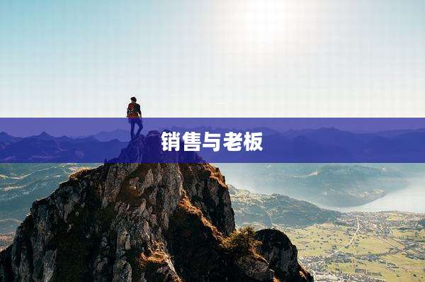 销售与老板