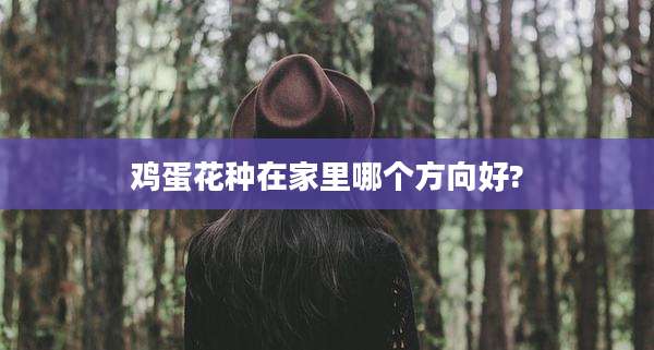 鸡蛋花种在家里哪个方向好?