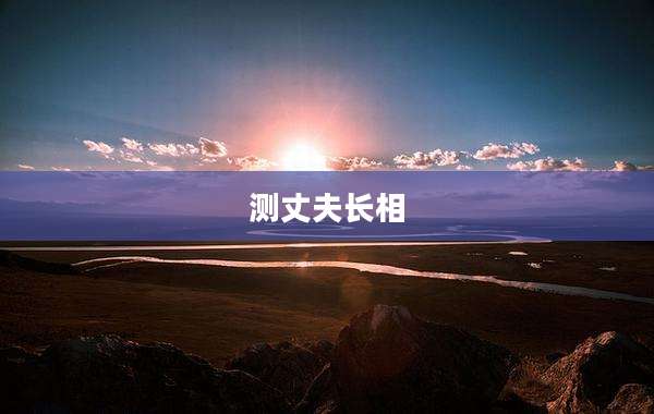 测丈夫长相