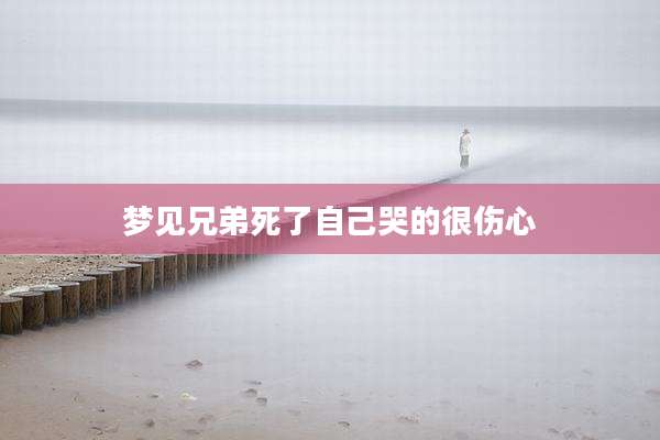 梦见兄弟死了自己哭的很伤心
