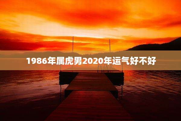 1986年属虎男2020年运气好不好