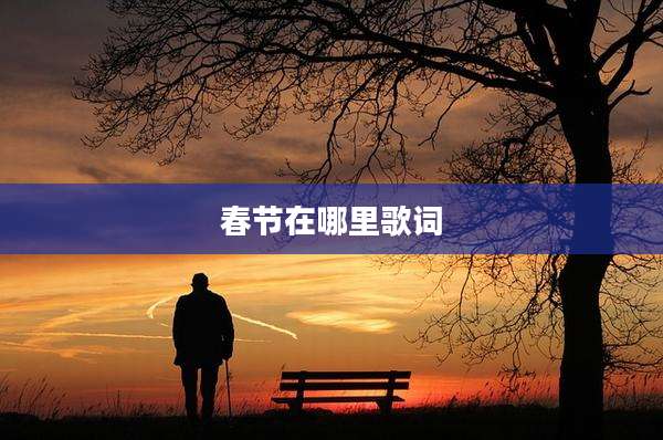 春节在哪里歌词