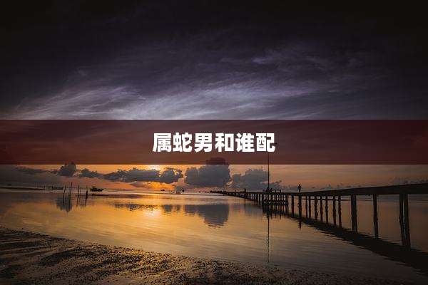 属蛇男和谁配