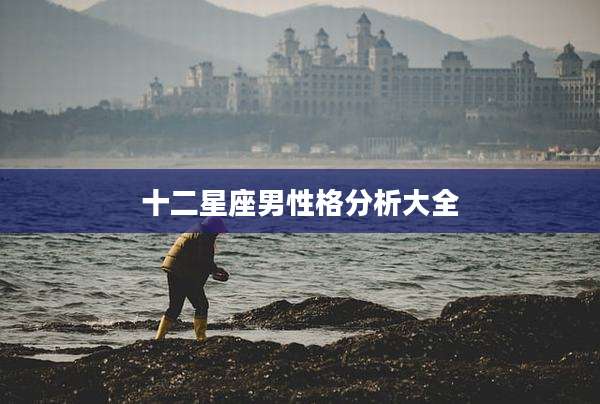 十二星座男性格分析大全