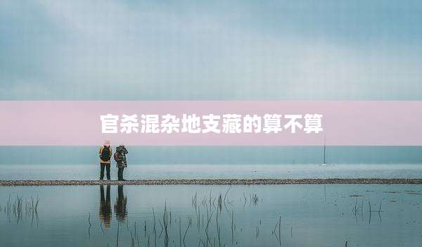 官杀混杂地支藏的算不算