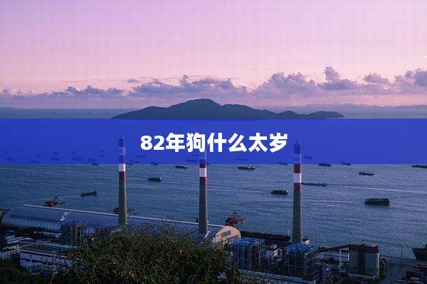 82年狗什么太岁